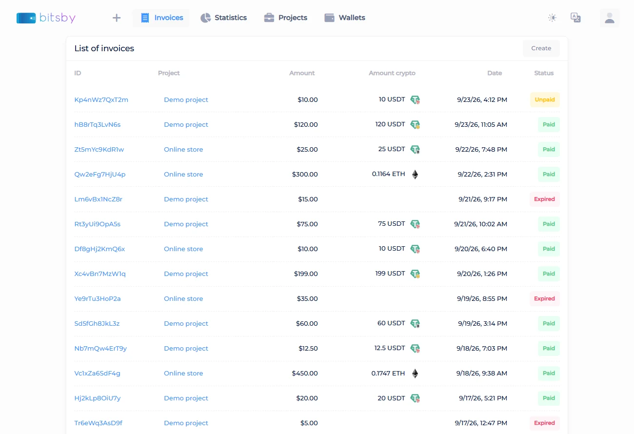 Step 6: Track all your invoices in one dashboard